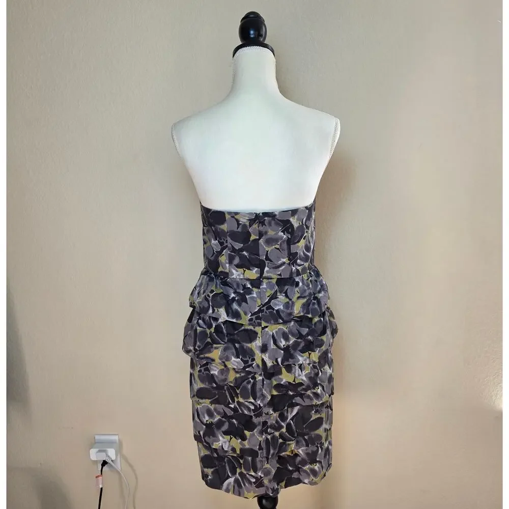 J. Crew Strapless Ruffle Dress 6